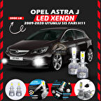Opel Astra J 2009-2020 Sis Farı Uyumlu Şimşek Etkili Led Xenon Performance Series H11