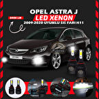 Opel Astra J 2009-2020 Sis Farı Uyumlu Şimşek Etkili Led Xenon Light Series H11
