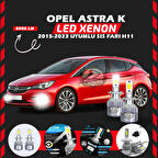 Opel Astra K 2015-2023 Sis Farı Uyumlu Şimşek Etkili Led Xenon Performance Series H11