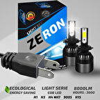 ZERON Light Series H7 Led Xenon Şimşek Etkili Led Xenon Led Ampul