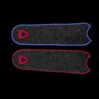 Elektrikli Scooter Aksesuar Koruyucu Paspas Navee V40 Uyumlu Kırmızı Kurt Kırmızı Kenar Overlok