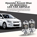 Hyundai Accent Blue Mercek Led Xenon Uzun - Kısa Çift Renk