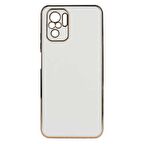 Smcase Xiaomi Redmi Note 10s Kılıf Kamera Korumalı Lazer Bark Silikon