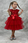 Tütü Etek Pul Payet Kız Çocuk Parti Elbisesi