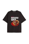 Y2k vintage Pickles Baskılı Sİyah T-shirt KOD 228