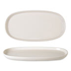 İpek Kayık Tabak Oval Toledo 30*15,5 Cm Krem Ipf1301