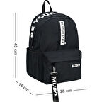 DZC KUZENLER AVM BEZ SIRT ÇANTASI UNISEX GÜNLÜK BÜYÜK BOY OKUL ÇANTA 