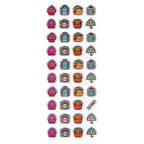 Sticker Kabartmalı Stiker Defter, Planlayıcı Kamera Valiz Şemsiye (cb486) 16x7 cm