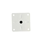 40 LIK 15 CM BEYAZ METAL YUVARLAK AYAK ( 4 ADET )