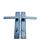 Max avanti Aynalı Mat Siyah WC Kapı Kolu – Modern ve Şık Tasarım / 2 takım