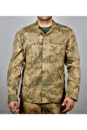 Uzun Kol Kamuflaj Gömlek Jandarma