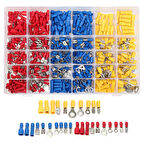 480 Parça Otomotiv Elektrik Konnektör Kiti - Alçak Gerilim Elektrik Kablo Terminalleri