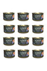 Schesir After Dark Parça Etli Tavuklu ve Ördekli Konserve 80 Gr. X 12 Adet