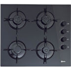 CARLO 60 SiYAH CAM OCAK UKINOX