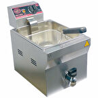 Üret Çelik Vanalı Fritöz 8 Litre