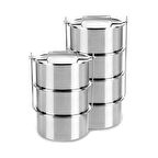 Sanayi Tipi Üç Gözlü Sefer Tası 18x8