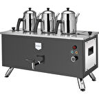 Remta Çift Cidarlı 3 Demlikli Elektrikli Kahveci Ocağı 31 lt - EP03(L)