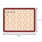 Silikon Delikli Mat 40*60 Cm