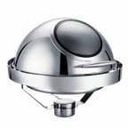 Roll Top, Camlı, Gömme Chafing Dish 6 Litre