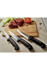 Solingen Siyah 3 Lü Kasap(ET)Bıçağı Seti