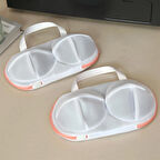 Pratikus Yükseltilmiş Sütyen Çamaşır Torbası – Sütyenleri Deformasyondan Koruyan Kalın File Torba, Makinede Güvenli Yıkama ve Kurutma, Dayanıklı Fermuarlı Tasarım