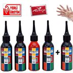 Perfection Epson T6641 - T6642 - T6643 - T6644 Uyumlu Mürekkep DolumSeti 5 x 100 ML