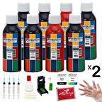Perfection Tüm Bitmeyen Kartuş Yazıcılar için Dolum Seti 8 x 100 ML