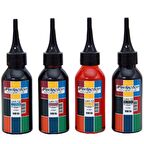 Perfection Epson L100 L110 L120 Yazıcı Uyumlu Mürekkep Dolum Seti 4 x 100 ML