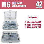 42 Parça M6 YHB Vida Seti