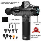 EV-MT52 Masaj Tabancası  24V / 2500 mAh Fırçasız Motor 3960 RPM Hız 10 Başlıklı (YENİ MODEL)