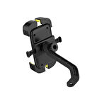 İphone,Samsung Uyumlu Geri görüş Dikiz Aynası telefon tutucu Motorsiklet-Bisiklet-Telefon tutacağı