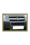 FİAT DOBLO 2005-2010 MODEL ARASI KROM ÖN PANJUR 2 PARÇA PASLANMAZ ÇELİK