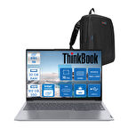 Lenovo Thinkbook 16 G7 Iml Intel Ultra 5 125U 32GB Ddr5 512GB SSD Intel® Aı Boost 16" Wuxga 300NITS IPS Freedos Taşınabilir Bilgisayar 21MS005KTRF12 + Zetta Çanta