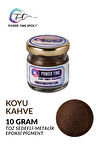 Sedefli Metalik Toz Pigment Boya / Koyu Kahverengi / Epoksi Için 10 GRAM