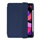 Gpack Apple iPad 10.2 2021 9.Nesil Kılıf Kalem Bölmeli Arkası Şeffaf Standlı nt1