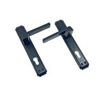 Sofuoğlu Anka/Anka Aynalı Kapı Kolu Mat Siyah (YALE)