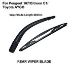 Peugeot 107 Citroen C1 Arka Silecek Kolu Set