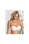 Kadın Beyaz Destekli Straplez Sütyen