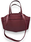 Çift Saplı Deri Hasır Yavrulu Kadın Omuz Çanta