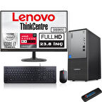 Lenovo Thinkcentre Neo 50T Gen5 Intel Core I7 13700 24GB Ddr5 256GB SSD 23.8 Inç Monitör Windows 11 Pro Radeon RX550 5502412UB000LTRW06+ZETTA Flash Bellek