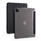 Gpack Apple iPad Pro 12.9 2021 5.Nesil Kılıf Standlı Katlanabilir Pu Silikon tf2
