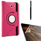 Gpack Samsung Galaxy Tab 4 7.0 T230 Kılıf Kapaklı Standlı 360 Dönebilen Koruma dn11  Nano  Kalem