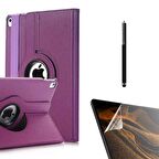 Gpack Apple iPad 9.7 2017 5.Nesil Kılıf Kapaklı Standlı 360 Dönebilen Koruma dn22  Nano  Kalem