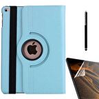 Gpack Apple iPad Pro 10.5 7.Nesil Kılıf Kapaklı Standlı 360 Dönebilen Koruma dn22  Nano  Kalem