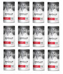 Molly Kuzu Etli Jöleli Köpek Konservesi 400 Gr X 12 Adet