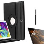 Gpack Samsung Galaxy Tab 4 10.1 T530 Kılıf Kapaklı Standlı 360 Dönebilen Koruma dn22  Nano  Kalem