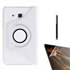 Gpack Samsung Galaxy Tab 4 T280 Kılıf Kapaklı Standlı 360 Dönebilen Koruma dn22  Nano  Kalem