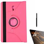 Gpack Samsung Galaxy Tab A T590 Kılıf Kapaklı Standlı 360 Dönebilen Koruma dn22  Nano  Kalem