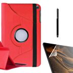 Gpack Samsung Galaxy Tab A7 10.4 T500 2020 Kılıf Kapaklı Standlı 360 Dönebilen Koruma dn22  Nano  Kalem