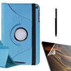Gpack Samsung Galaxy Tab A7 10.4 T500 2020 Kılıf Kapaklı Standlı 360 Dönebilen Koruma dn22  Nano  Kalem